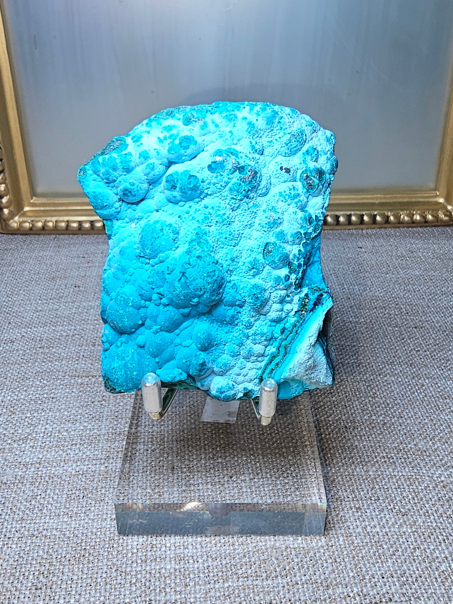 Chrysocolla with Malachite Specimen