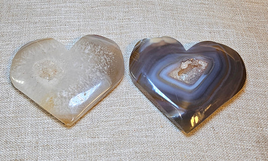 Agate hearts