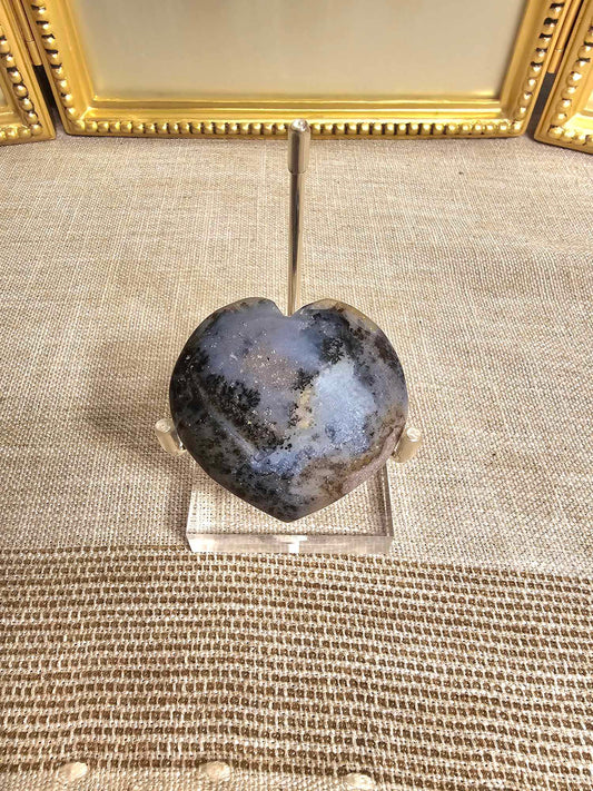 Ocean Jasper Heart