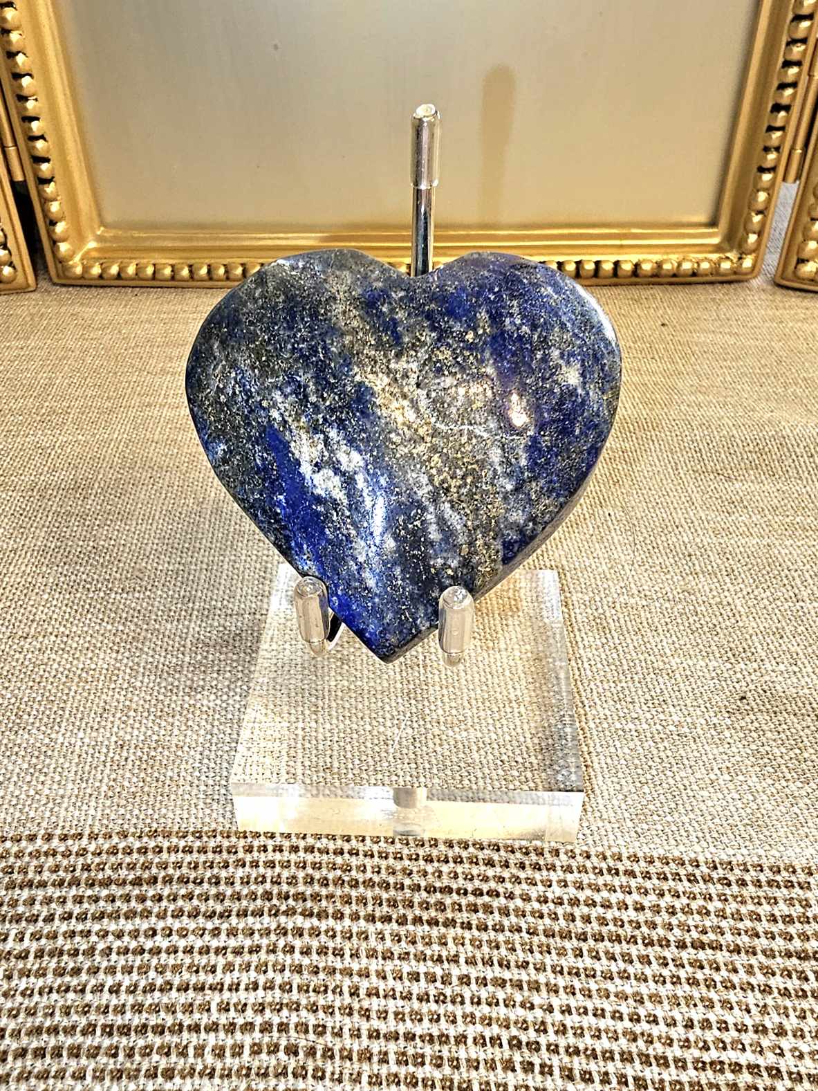 Lapis Lazuli Heart