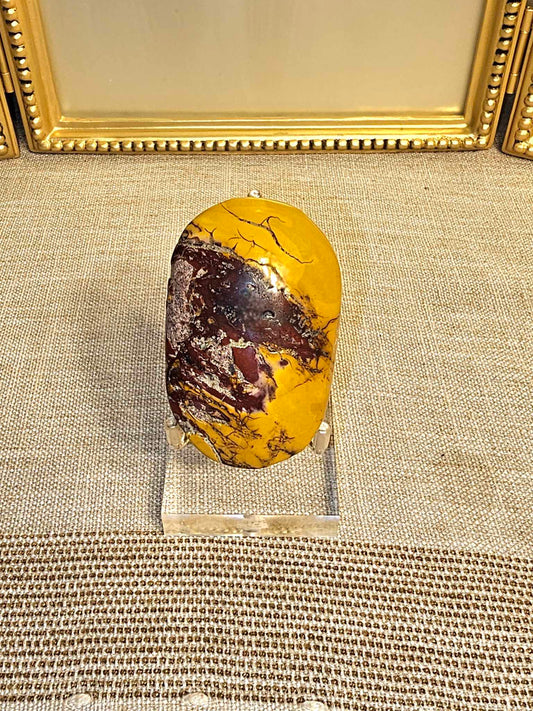 Mookite Jasper Palm Stone