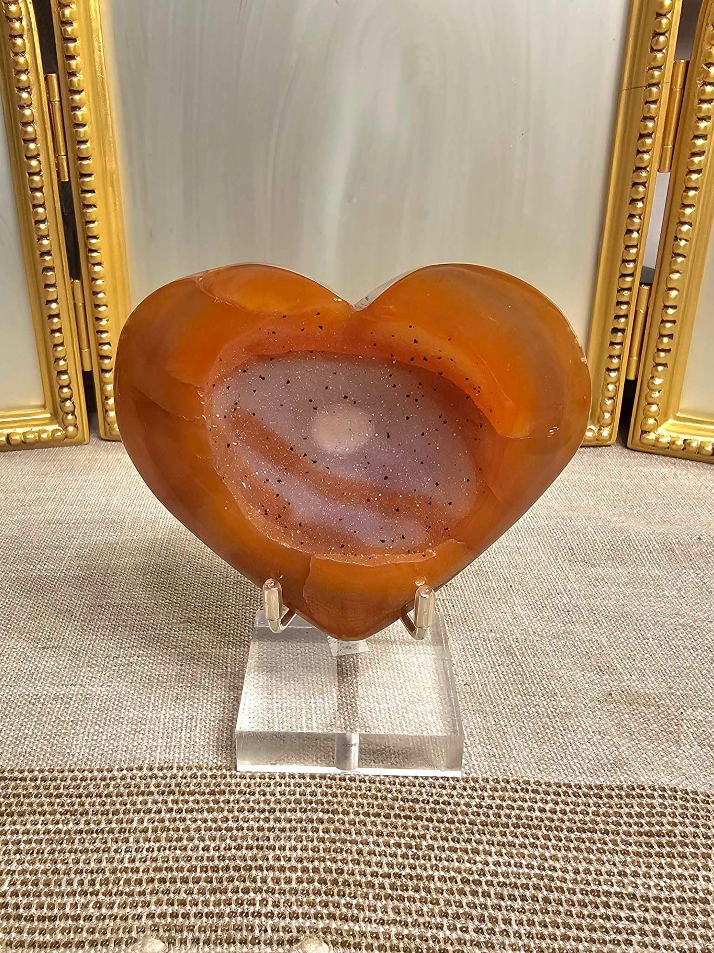 Large Carnelian Heart