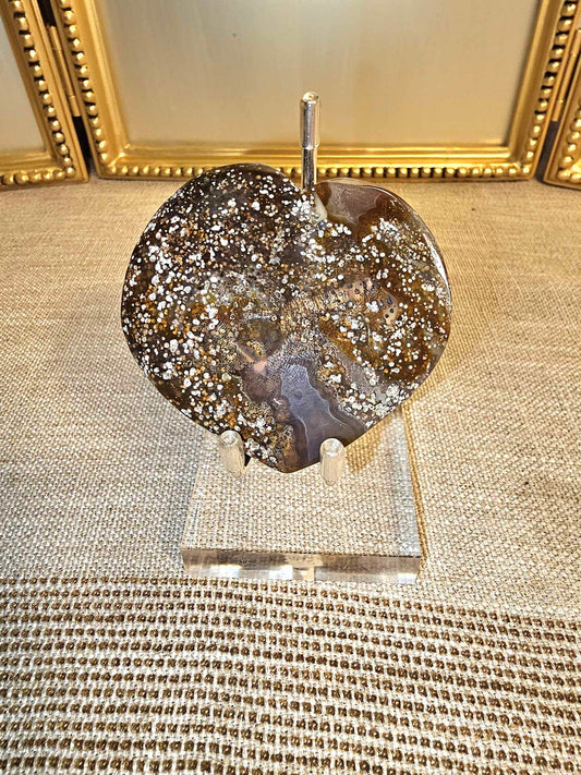 Ocean Jasper Heart