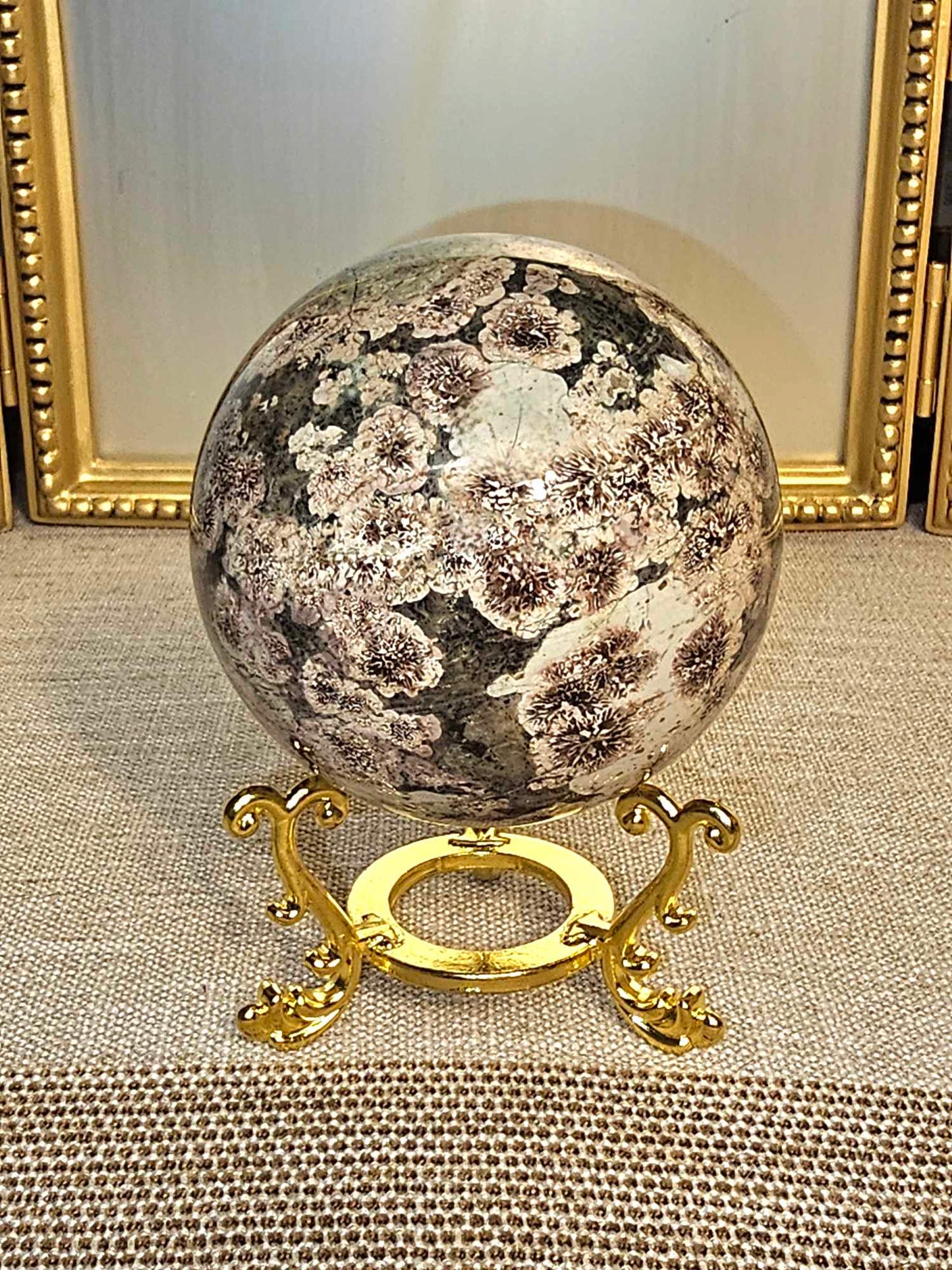 Flower Rhyolite Sphere