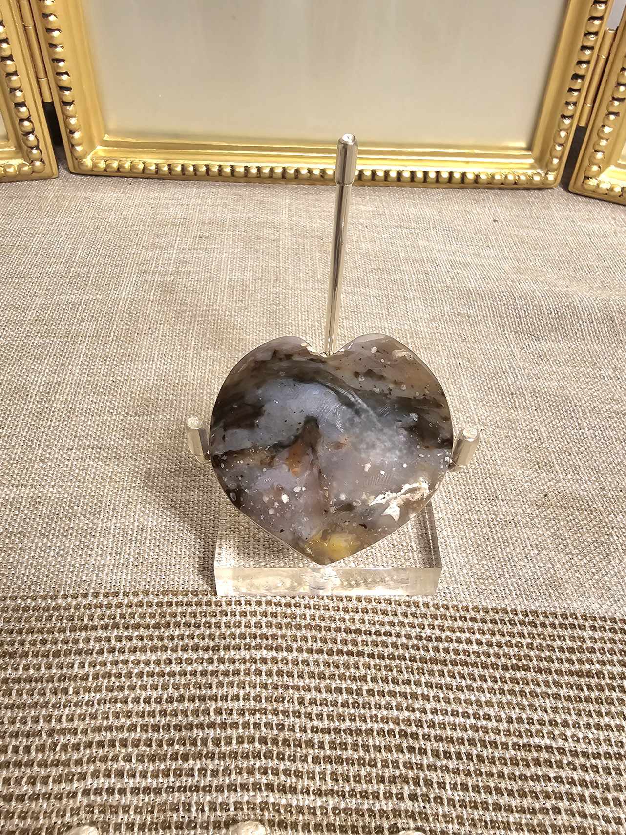 Ocean Jasper Heart