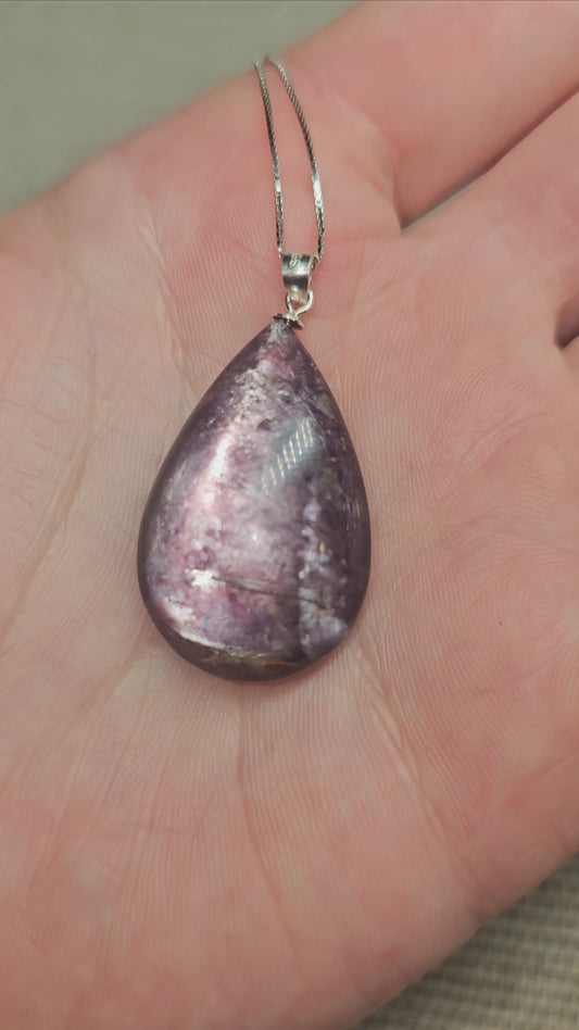 Gem purple mica