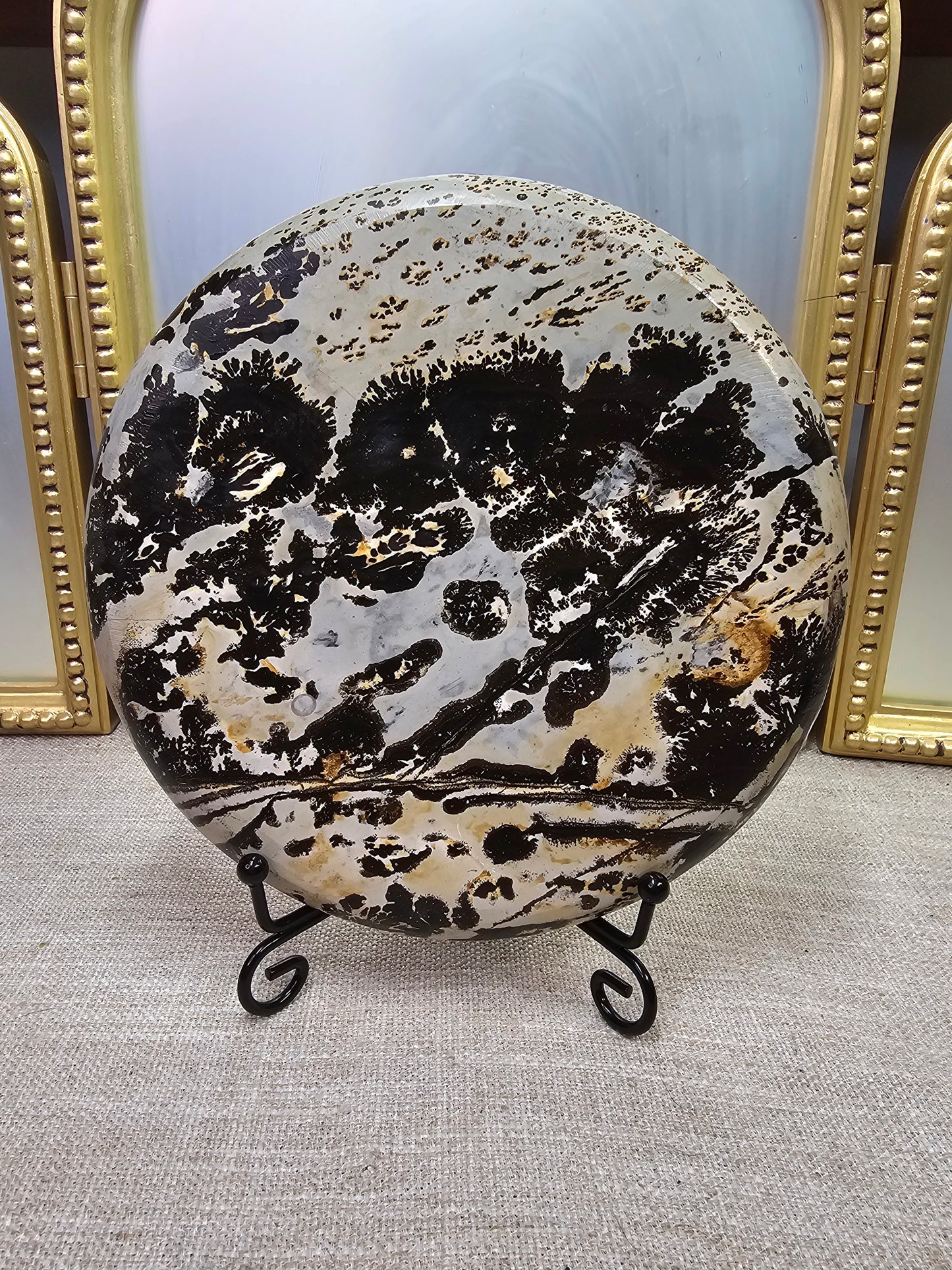 Picture jasper disc